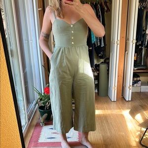 Women's Green Jumpsuit